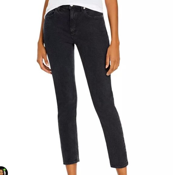 Agolde Toni Mid Rise Slim Leg Jeans in Montage sz 24 - Picture 1 of 5